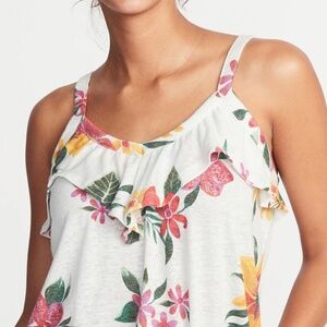 NWT: old navy Sleeveless Ruffle-Trim Top for Women